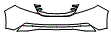 Grille and Bumper Kit pattern for the 2016 Honda Odyssey