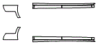 Rocker Panel Kit pattern for the 2021 Honda Odyssey