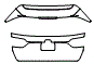 Trunk Lid Kit pattern for the 2027 Honda Odyssey