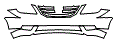 Grille and Bumper Kit pattern for the 2009 Honda Odyssey
