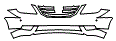 Grille and Bumper Kit pattern for the 2009 Honda Odyssey