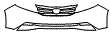 Grille and Bumper Kit pattern for the 2011 Honda Odyssey