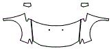 Full Hood, Fender and Mirror Kit pattern for the 2013 Honda Odyssey