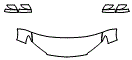 Hood, Fender and Mirror Kit pattern for the 2021 Honda Passport