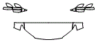 Hood, Fender and Mirror Kit pattern for the 2021 Honda Passport