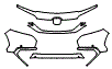Bumper Kit pattern for the 2021 Honda Passport