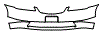 Bumper Kit pattern for the 2002 Honda Civic
