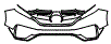 Bumper Kit pattern for the 2021 Honda CR-V