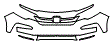 Bumper Kit pattern for the 2019 Honda Pilot
