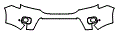 Bumper Kit pattern for the 2010 Honda Pilot