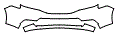 Bumper Kit pattern for the 2013 Honda Pilot