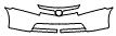 Bumper Kit pattern for the 2007 Honda Civic