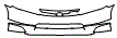 Bumper Kit pattern for the 2008 Honda Civic