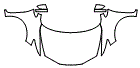 Full Hood, Fender and Mirror Kit pattern for the 2014 Honda Civic