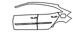 Door and Rear Fender Kit pattern for the 2021 Honda Civic