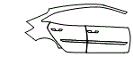 Door and Rear Fender Kit pattern for the 2021 Honda Civic
