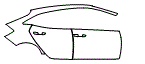 Door and Rear Fender Kit pattern for the 2021 Honda Civic