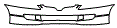 Bumper Kit pattern for the 2003 Honda Accord