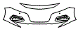 Bumper Kit pattern for the 2019 Honda Accord