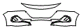 Bumper Kit pattern for the 2021 Honda Accord