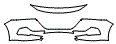 Bumper Kit pattern for the 2021 Honda Accord