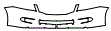 Bumper Kit pattern for the 2009 Honda Accord