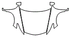 Hood, Fender and Mirror Kit pattern for the 2012 Honda Accord