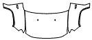 Full Hood and Fender Kit pattern for the 2011 Honda Element
