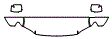 Hood, Fender and Mirror Kit pattern for the 2007 Honda Ridgeline