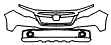 Bumper Kit pattern for the 2019 Honda Ridgeline