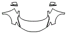 Full Hood, Fender and Mirror Kit pattern for the 2020 Honda Fit