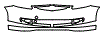 Bumper Kit pattern for the 2007 Honda Fit
