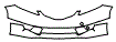 Bumper and Luggage Area Kit pattern for the 2011 Honda Fit