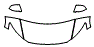 Hood, Fender and Mirror Kit pattern for the 2016 Honda CR-Z