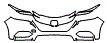 Bumper Kit pattern for the 2019 Honda HR-V