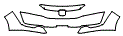 Bumper Kit pattern for the 2021 Honda Clarity