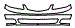 Bumper Kit pattern for the 2002 Mazda 626