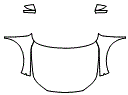 Full Hood, Full Fender and Mirror Kit pattern for the 2021 Mazda CX-30