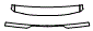 Hood, Fender and Grille Kit pattern for the 2007 Mazda B3000