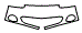 Bumper Kit pattern for the 2001 Mazda Miata