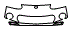Bumper Kit pattern for the 2000 Mazda Miata