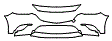 Bumper Kit pattern for the 2016 Mazda MAZDA6