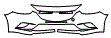 Bumper Kit pattern for the 2017 Mazda MAZDA6