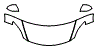 Hood, Fender and Mirror Kit pattern for the 2011 Mazda MAZDA6