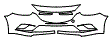 Bumper Kit pattern for the 2014 Mazda MAZDA6