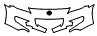 Bumper Kit pattern for the 2006 Mazda RX8