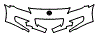 Bumper Kit pattern for the 2006 Mazda RX8