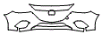 Bumper Kit pattern for the 2014 Mazda MAZDA3