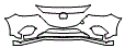 Bumper Kit pattern for the 2014 Mazda MAZDA3