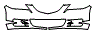 Bumper Kit pattern for the 2004 Mazda MAZDA3